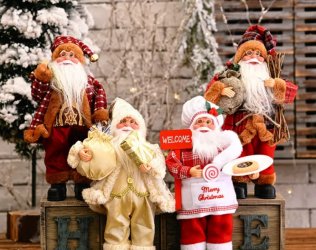 30cm Christmas Santa Claus...