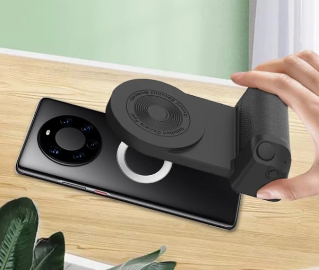 3 in 1 Phone Camera Holder Grip and Mobile Charger