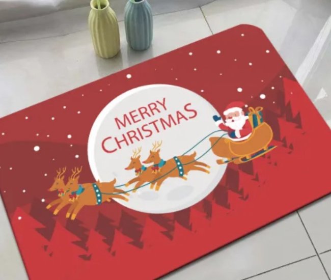  Anti-Slip Christmas Welcome Door Mats