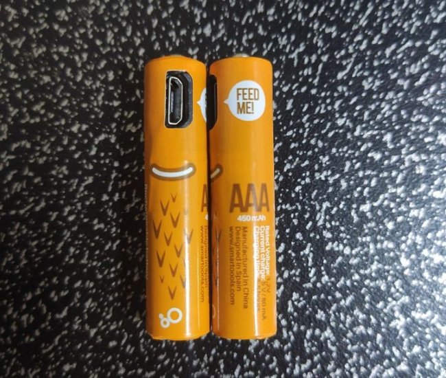USB Rechargeable Batteries