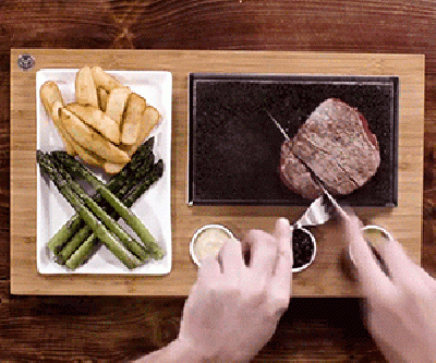 Steak Cooking Hot Stone Set